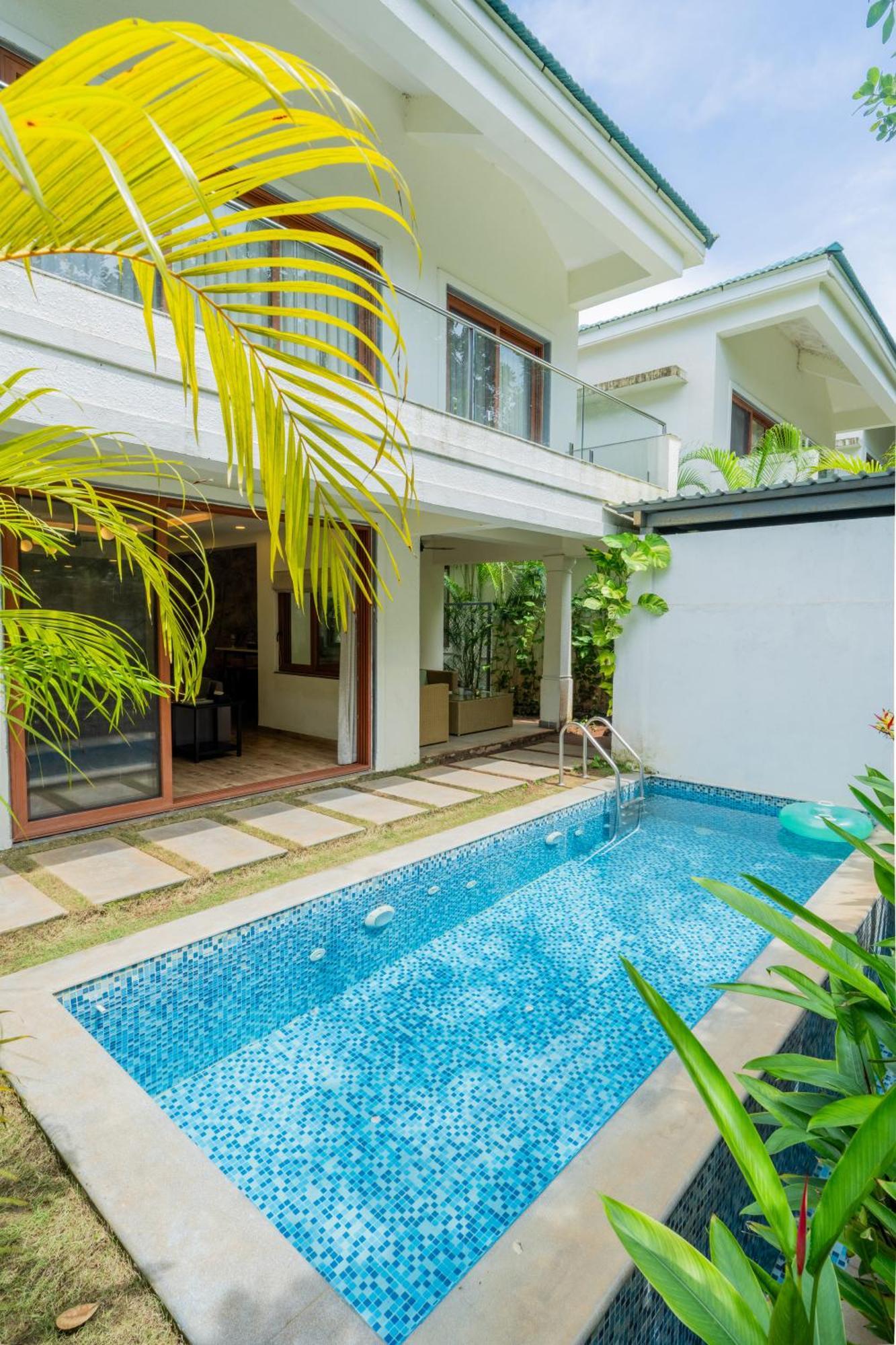 Elivaas 3 Bhk Pvt Pool & Bar - Villa Valerie Oxel Esterno foto