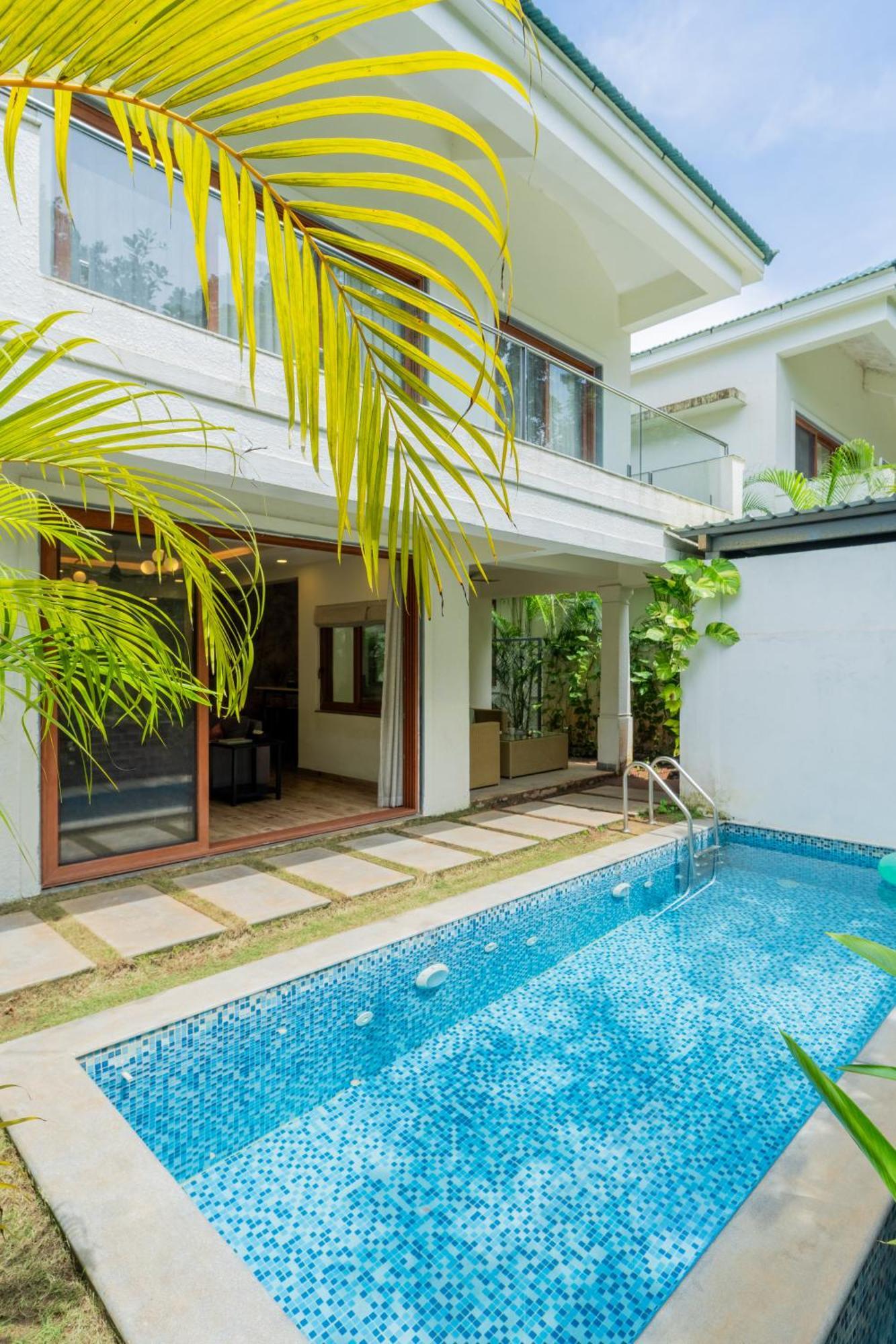 Elivaas 3 Bhk Pvt Pool & Bar - Villa Valerie Oxel Esterno foto